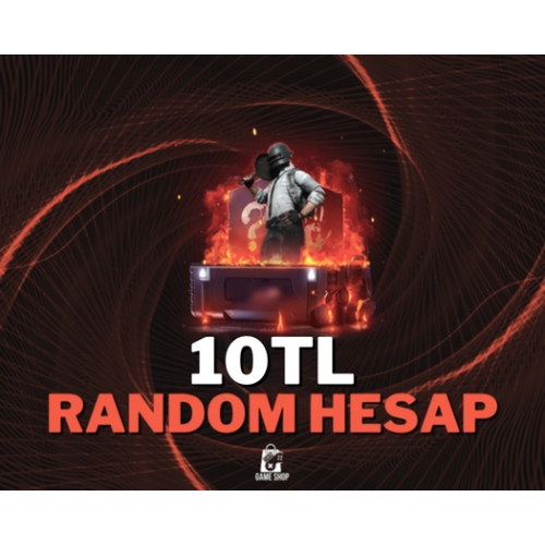  10TL ALEV PUBG MOBİLE RANDOM HESAP